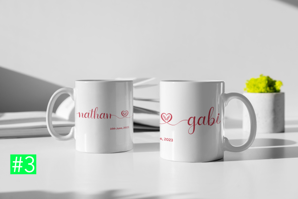 Personalised Mug Heart and Love - Image 8