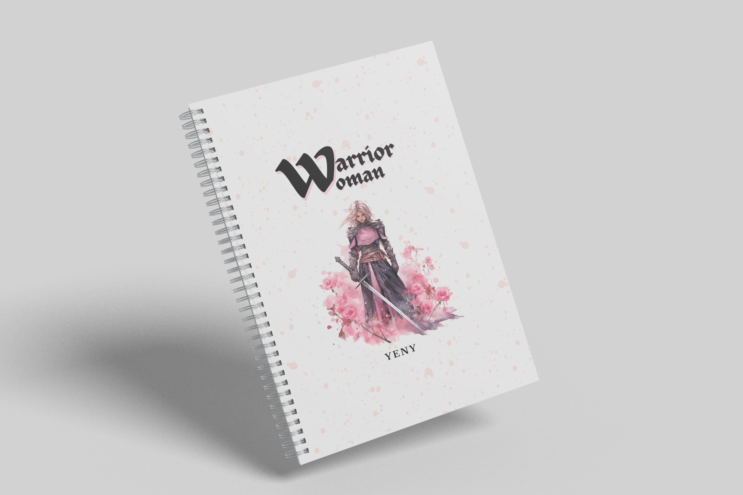 Personalised Journal A5 –  Warrior Woman Journal/Planners