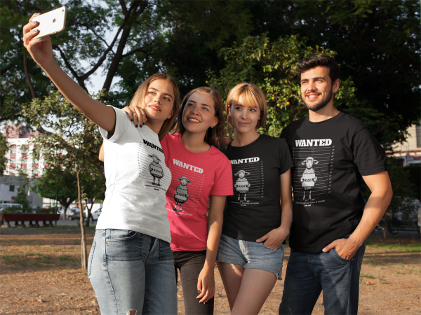 WANTED T-shirt – 100% Cotton - Unique - Image 5
