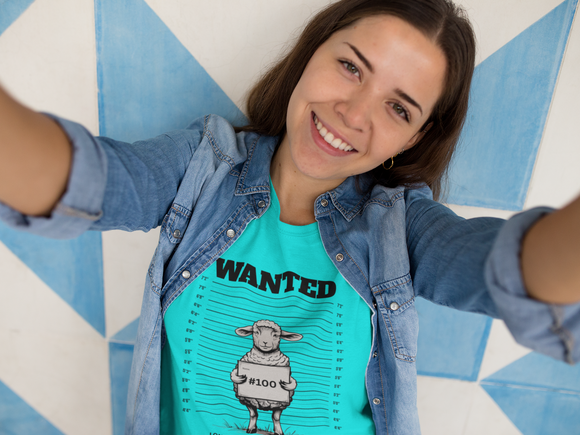 WANTED T-shirt – 100% Cotton – Unique