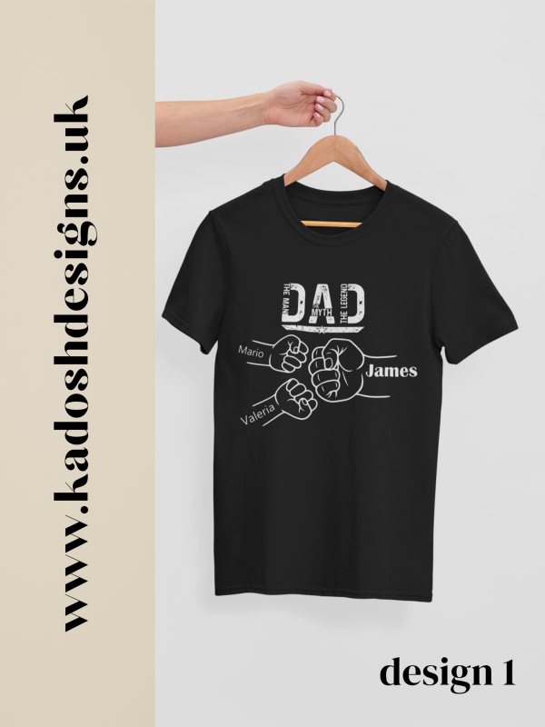 Custom Father’s Day T-Shirt – Choose from 3 unique designs - Image 6