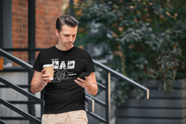Custom Father’s Day T-Shirt – Choose from 3 unique designs - Image 4